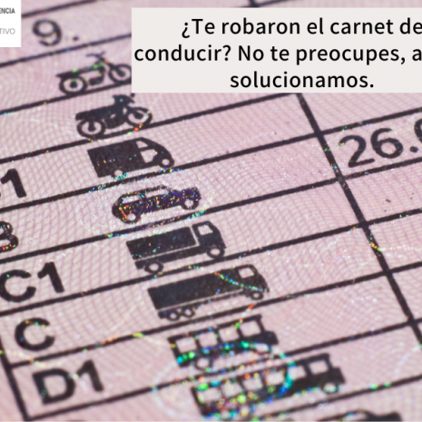 ¿Te robaron el carnet de conducir? No te preocupes, acá te solucionamos.